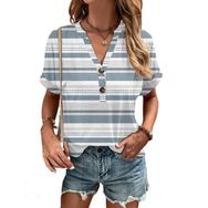 IFIKK GT16 Baskılı Kısa Kollu Kadın T-shirt