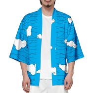 IFIKK Happi Haori Genç Anime 3D Baskılı Şeytan Katili Stil 14 Erkek Ceket