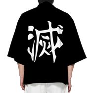 IFIKK Happi Haori Genç Anime 3D Baskılı Şeytan Katili Stil 25 Erkek Ceket