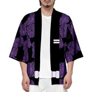 IFIKK Happi Haori Genç Anime 3D Baskılı Şeytan Katili Stil 37 Erkek Ceket