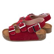 IFIKK JKSKP078IFI 078 Kırmızı Renk Kemerli Unisex Çocuk Sandalet Ayakkabı