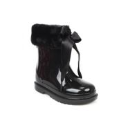 İgor W10258-002 Siyah Bimbi Soft Kız Çocuk Yağmur Çizmesi