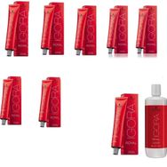 Igora Royal 4-68 Kahve Çikolata Kızıl 8x60 ml Saç Boyası + 1 lt Oksidan
