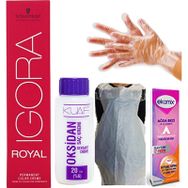 Igora Royal 6 - 00 Koyu Kumral Extra Doğal Saç Boyası+ Oksidan