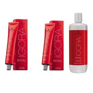 Igora Royal 9-4 Sarı Bej x2 Saç Boyası + 1 L Oksidan