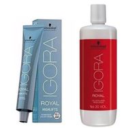 Igora Royal Highlifts 10-21 Ultra Sarı Küllü Sandre Saç Boyası + Oksidan