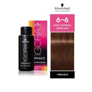 Igora Vibrance 6-6 Koyu Kumral Çikolata 60 ml Saç Boyası