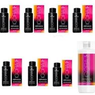 Igora Vibrance 8-46 Açık Kumral Bej Çikolata x7 Saç Boyası + 1 L Oksidan