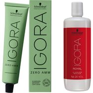 Igora Zero Amm 9-55 9 Adet Saç Boyası + 1 lt Oksidan