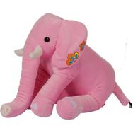 İhtiyaç Avm Oturan Dişli Pembe Fil 50 cm Peluş Oyuncak