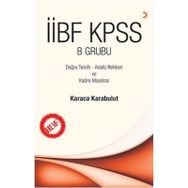 İİBF KPSS B Grubu - Karaca Karabulut