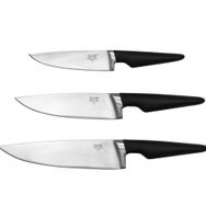 IKEA 30341173 Çelik Siyah Vörda Bıçak Set