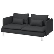 IKEA 39449621 Söderhamn Fridtuna Koyu Gri 3'lü Kanepe