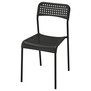 IKEA ADDE Mutfak Sandalyesi Siyah
