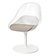 IKEA Baltsar Beyaz Dönen Sandalye