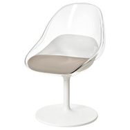 IKEA Baltsar Beyaz Dönen Sandalye