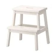 IKEA Bekvam Beyaz 43x50 cm Basamaklı Tabure