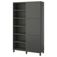 IKEA Besta 99508146 Koyu Gri Dolap