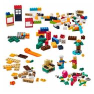 IKEA Bygglek 201 Parça Çok Renkli Lego Seti
