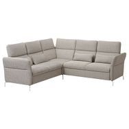 IKEA Fammarp Viarp Bej-Kahverengi 4'lü Köşe Kanepe