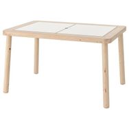 IKEA Flisat Huş Beyaz 83x58 cm Çocuk Masası