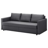IKEA Friheten 3'lü Yataklı Skiftebo Koyu Gri Kanepe