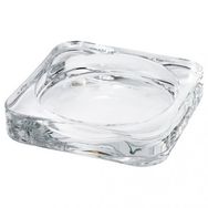 IKEA Glasig Cam 10x10 cm Mum Tabağı