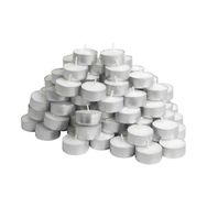 IKEA Glimma Tealight Beyaz 3,8 cm Mum