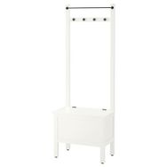 IKEA Hemnes 64x37x173 cm Havluluk ve Bank