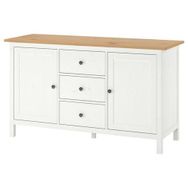 IKEA Hemnes Açık Kahverengi Beyaz 157x88 cm Konsol