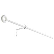 IKEA Irja Beyaz 140 cm Perde Çubuğu Seti