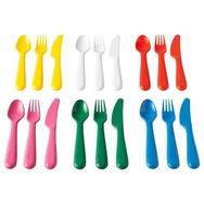IKEA Kalas Çok Renkli Çatal Bıçak Seti