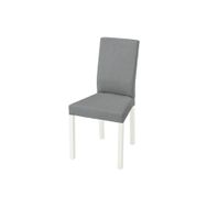 IKEA Kattil Kumaş Beyaz-Knisa Açık Gri Sandalye
