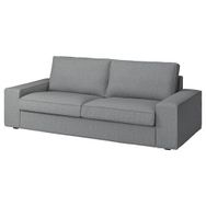 IKEA Kivik Tibbleby Bej-Gri 3'lü Kanepe