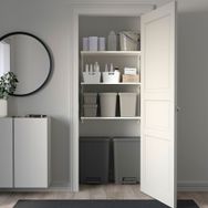 IKEA Knöckla 25 lt Koyu Gri Çöp Kutusu
