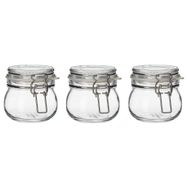 IKEA Korken Saydam Cam 13 cl Kapaklı Kavanoz