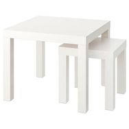 IKEA Lack Beyaz Sehpa Seti