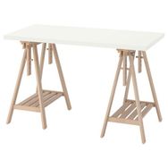 IKEA LAGKAPTEN/MITTBACK çalışma masası, beyaz, 120x60 cm