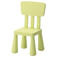IKEA MAMMUT Çocuk Sandalyesi Yeşil