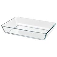 IKEA Mıxtur Saydam Cam 35x25 cm Fırın Servis Kabı