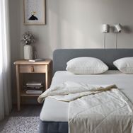 IKEA MJUKDAN çift kişilik yorgan beyaz - 90503030