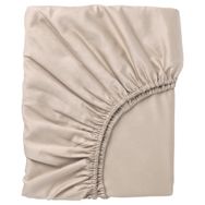 IKEA Nattjasmin Açık Bej 140x200 cm Çift Kişilik Lastikli Çarşaf