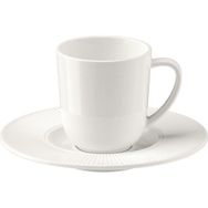 IKEA Ofantlıgt Beyaz Renk Modern 7 cl 6 Adet Feldispat Porselen Türk Kahve Fincan Takımı