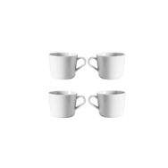 IKEA Quality 4 Adet Kulplu Çay Fincanı Yükseklik: 7 cm Hacim: 240 ml Fincan Beyaz 0067666765