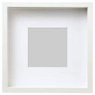 IKEA Sannahed Beyaz 25x25 cm Beyaz Çerçeve