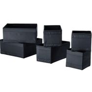 IKEA Skubb Siyah Kutu Seti