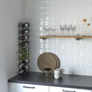 IKEA Snöspira Siyah Şaraplık