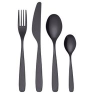 IKEA Tillagd Siyah 6 Kişilik Çatal Bıçak Takımı