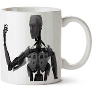 Iki Tarafı Baskılı Cyborg-Png-Picture Kupa Bardak
