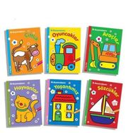 İlk Boyamalarım Seti - 6 Kitap Takım - Parıltı Yayınları